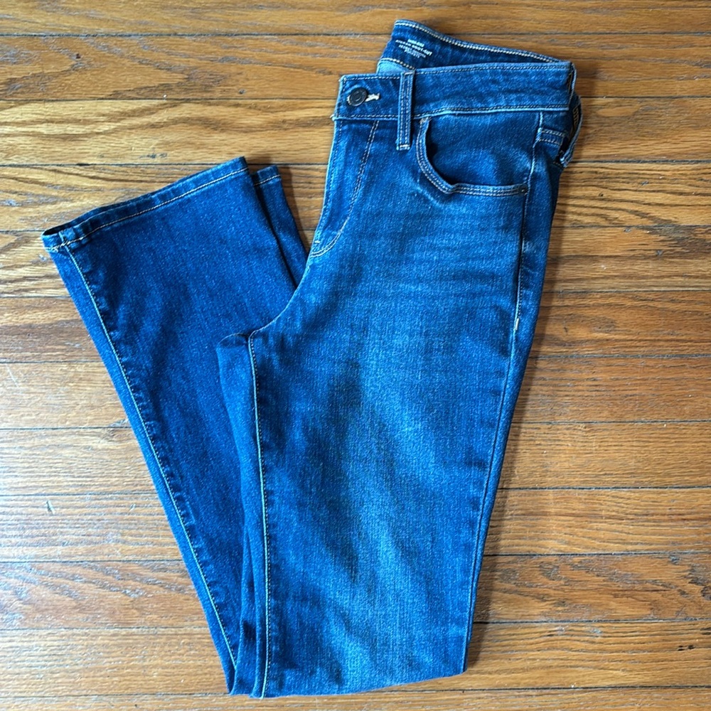Old Navy High Rise Kicker Boot Cut Jeans size 4P